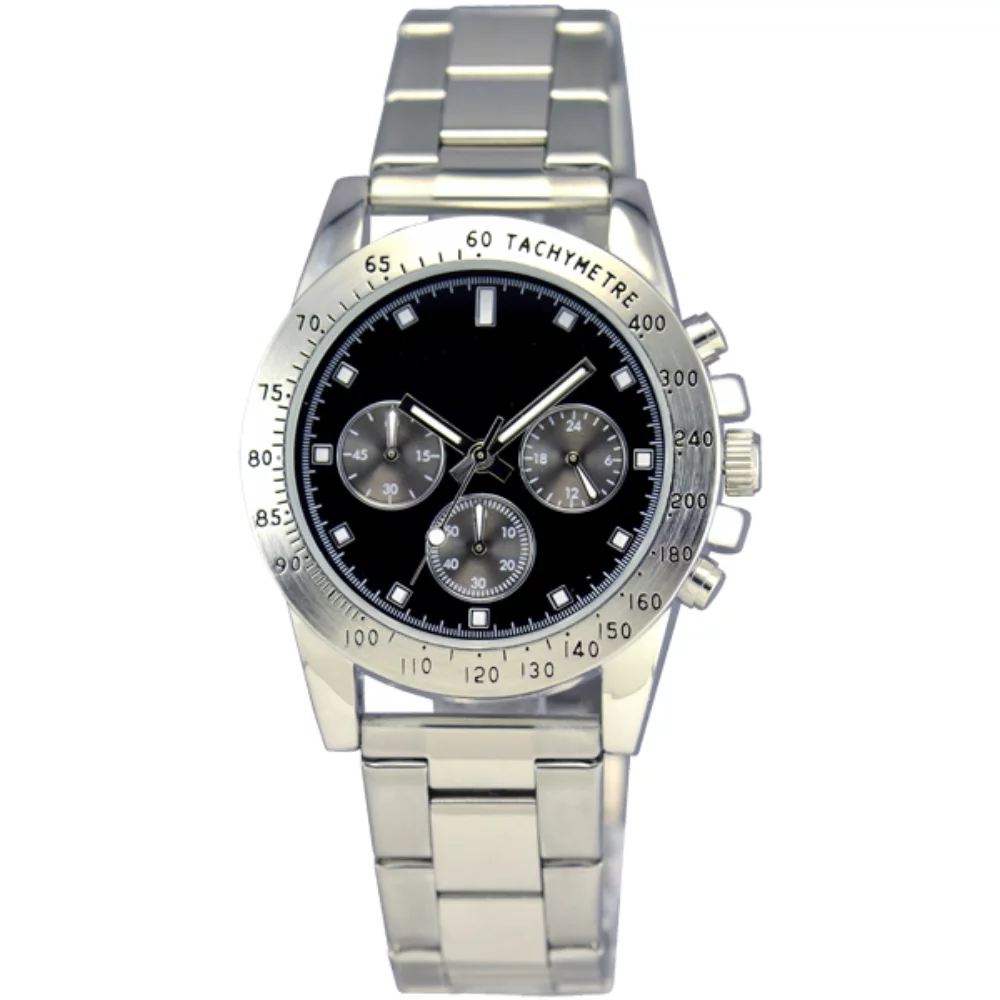 Montre Matsuda Unisexe Tachymètre 2 avec bracelet en acier inoxydable