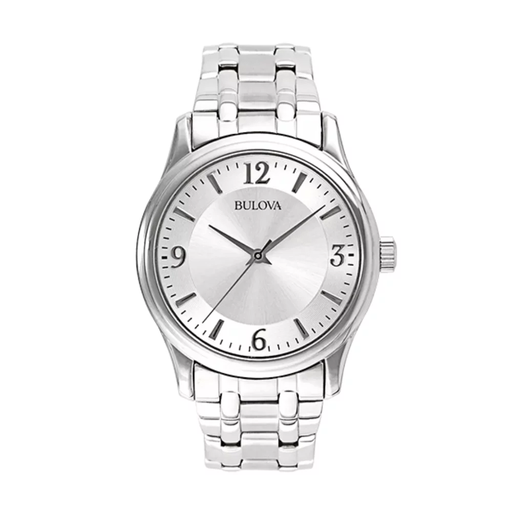 Bulova 96A000 TFX Pair Collection Men Watch - Silver