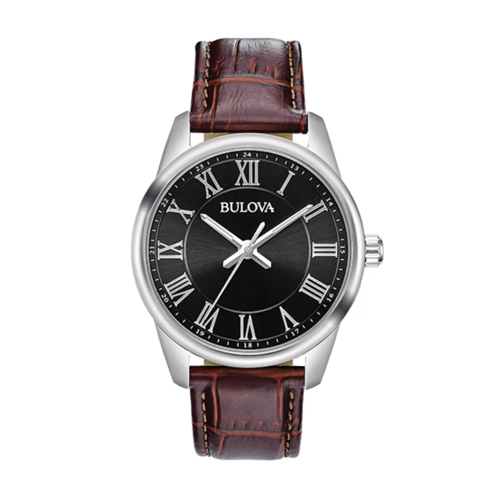 Bulova 96A221 TFX Collection de montres pour hommes - Marron