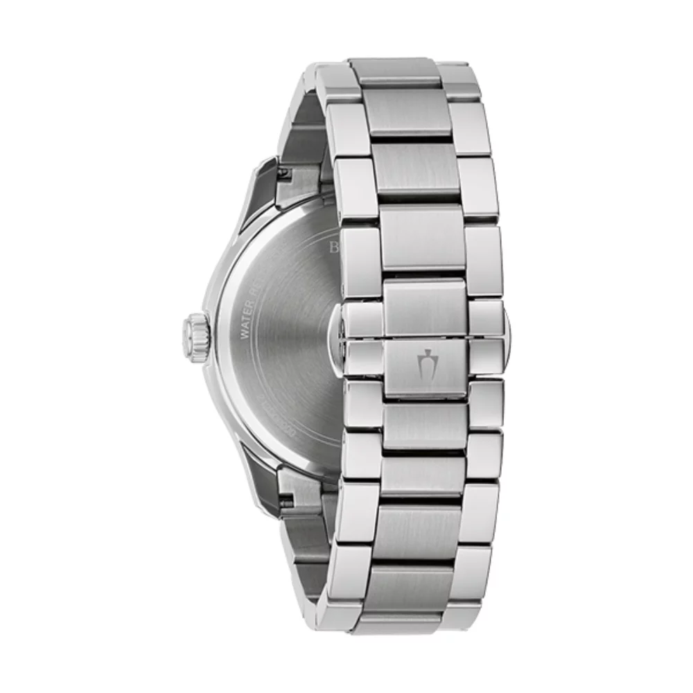 Bulova 96B386 Wilton - Silver & Blue