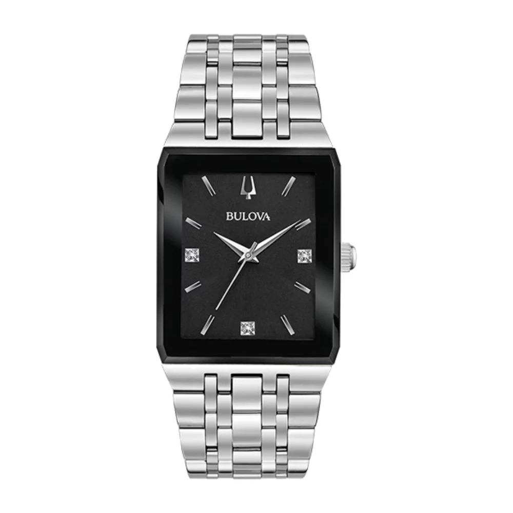 Bulova 96D145 FUTURO - Argent et Noir