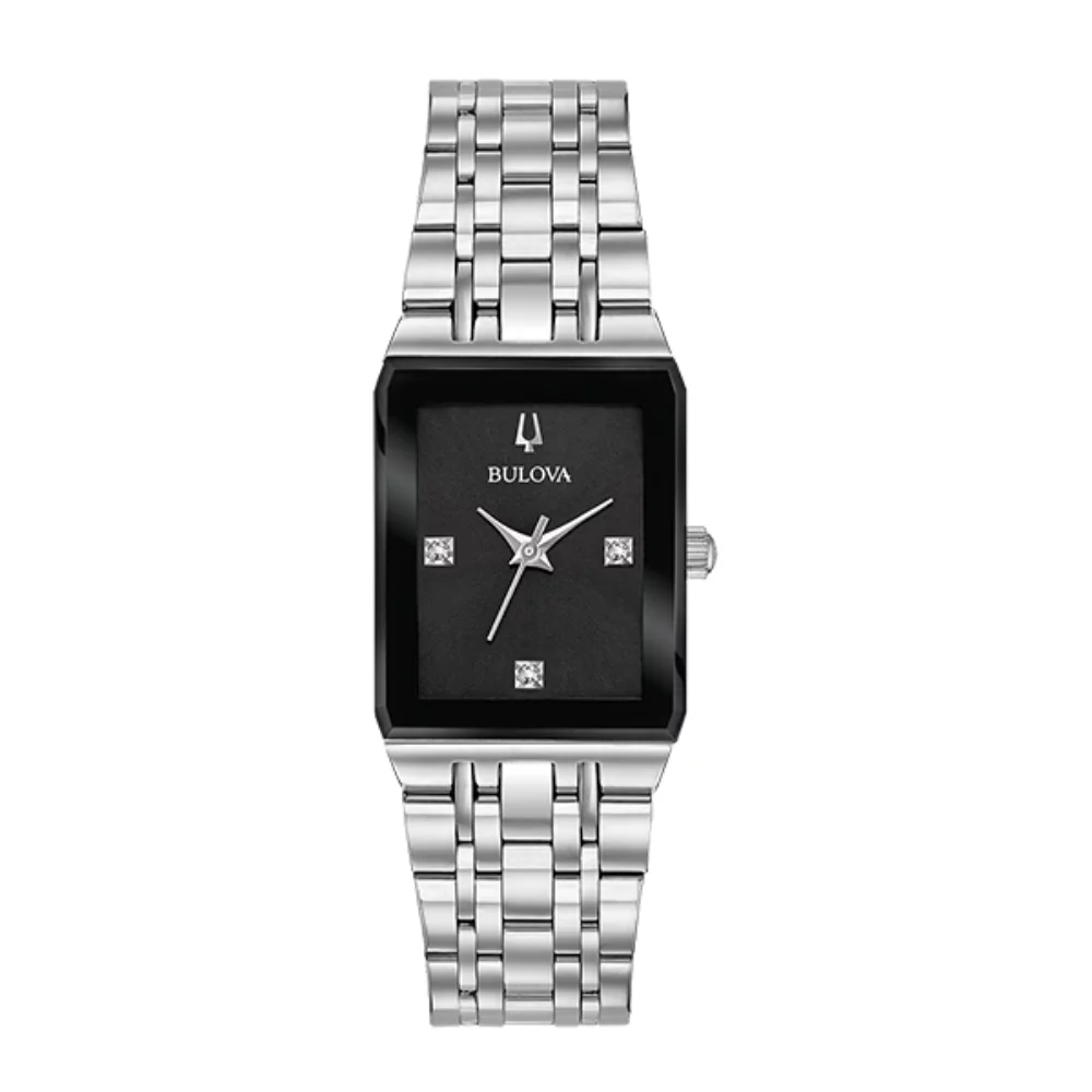 Bulova 96P202 FUTURO - Argent & Noir