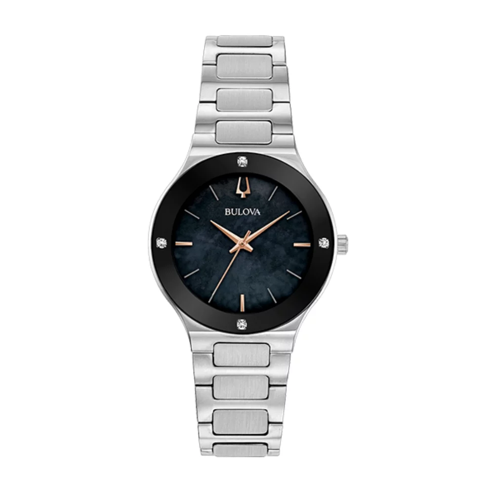 Bulova 96R231 FUTURO - Argent et Noir