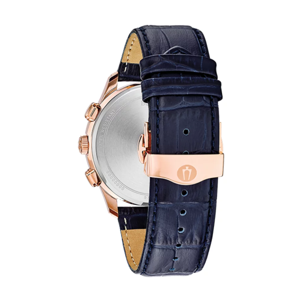 Bulova 97B170 Wilton - Bleu & Or Rose