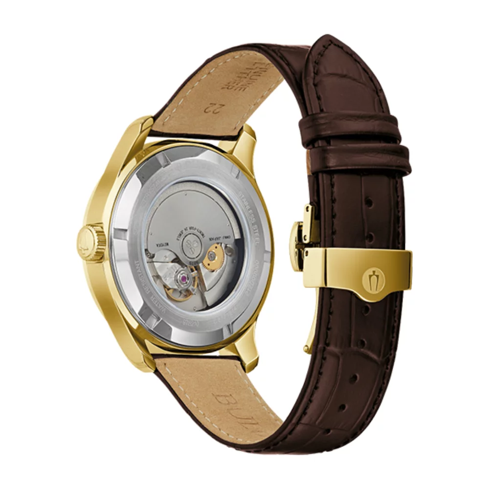 Bulova 97B210 Wilton - Marron & Or