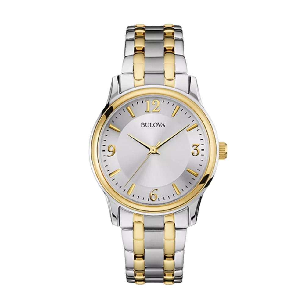 Bulova 98A150 TFX Collection de montres pour hommes - Argent et Or