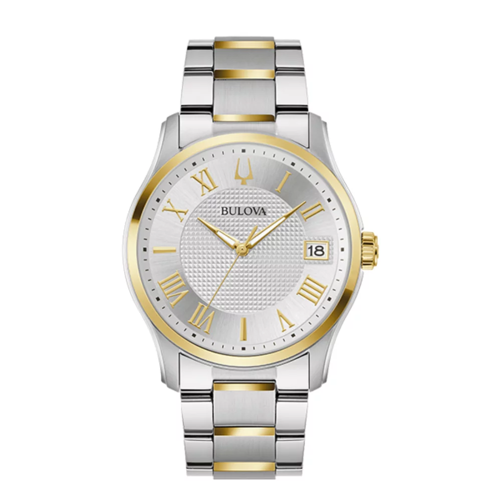 Bulova 98B391 Wilton - Silver & Gold