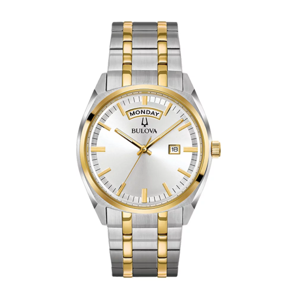 Bulova 98C127 Surveyor - Argent et Or