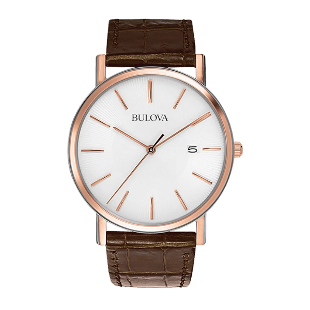 Bulova 98H51 Classic - Marron & Or Rose