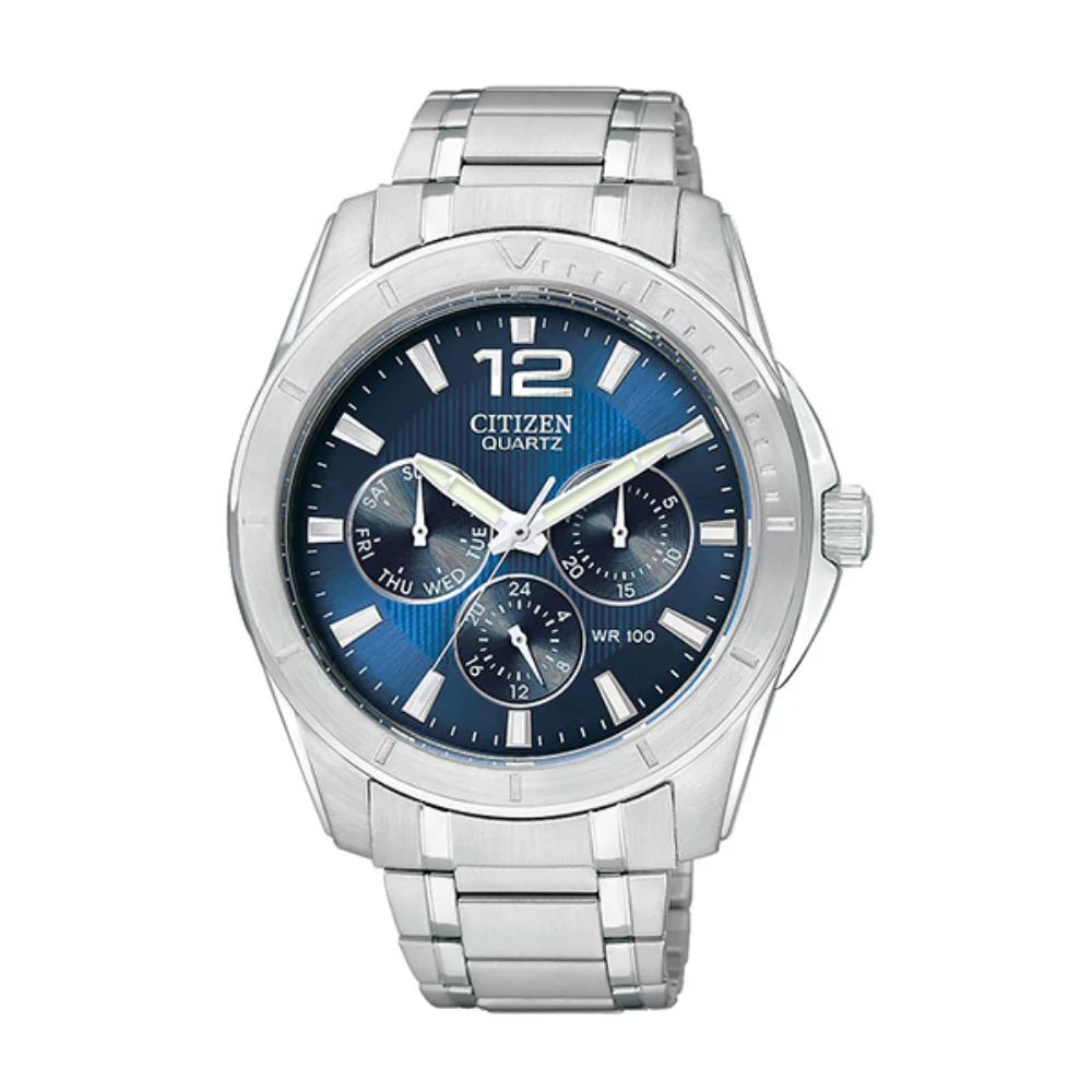 CITIZEN AG8300-52L Quartz Collection Men Watch - Blue