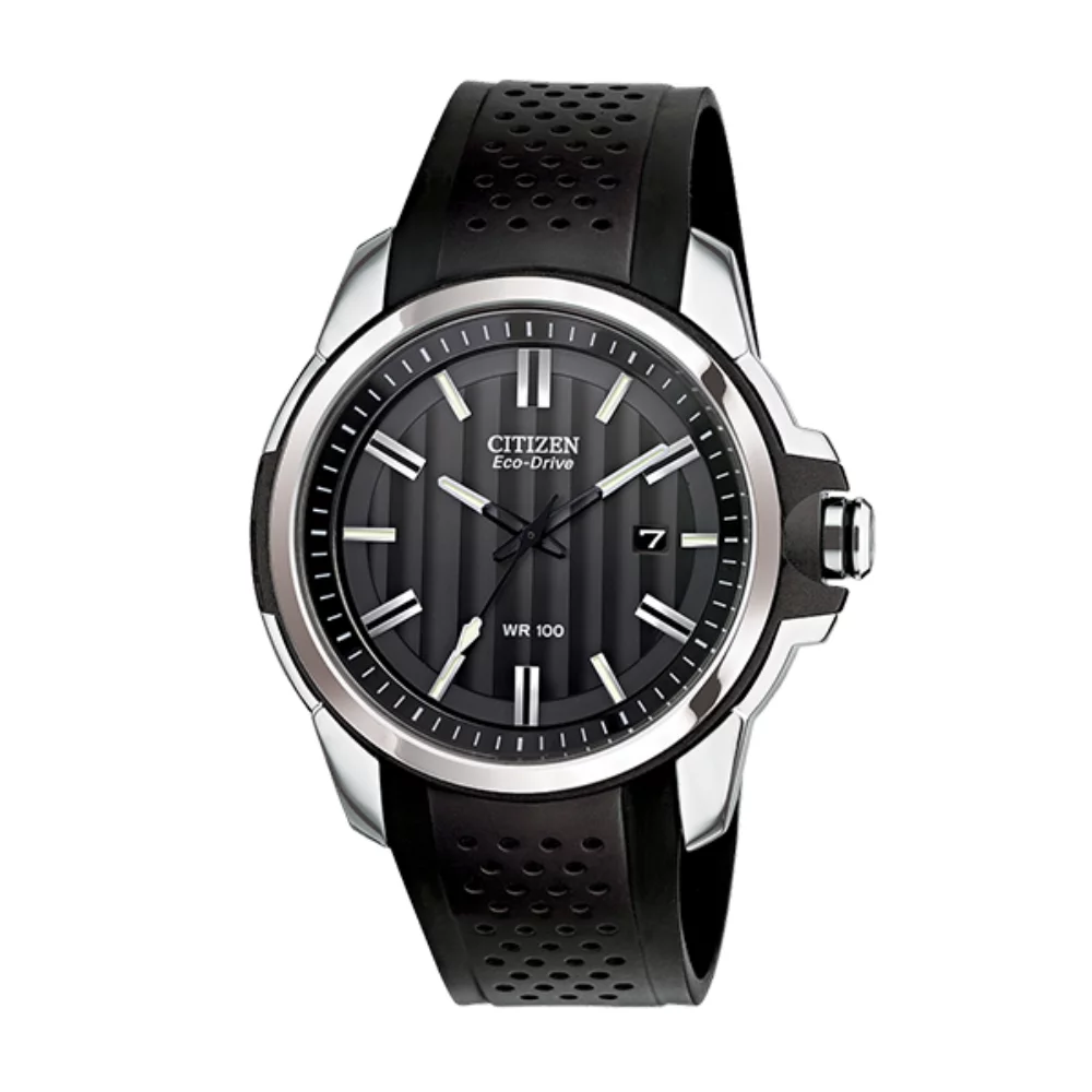 Montre Citizen Weekender - Bracelet en PU noir