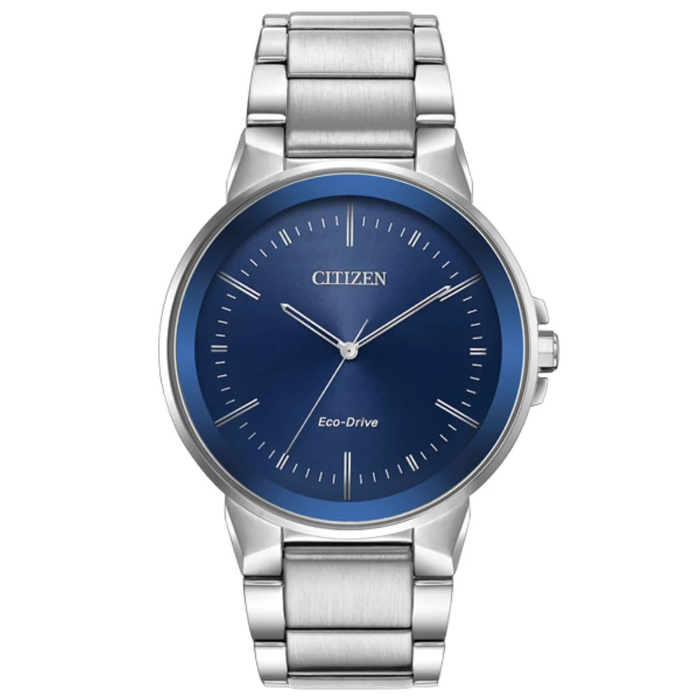 Citizen Watch Axiom - Silver & Blue