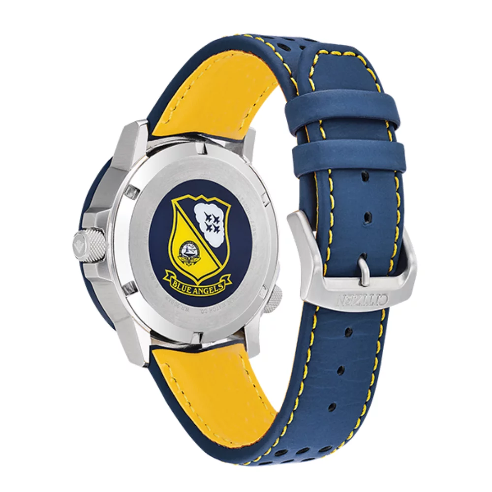 Montre Citizen Promaster Nighthawk - Bleu et Jaune