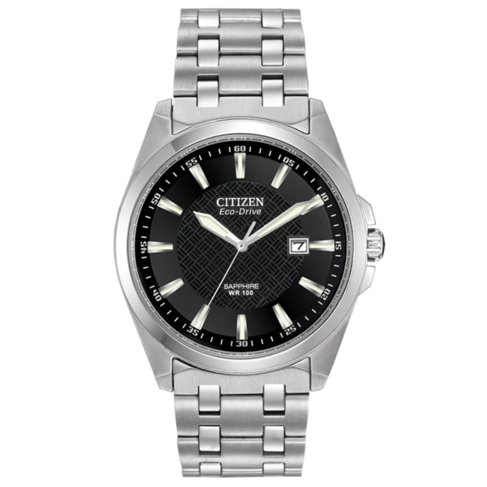Montre Citizen Corso - Argent & Noir