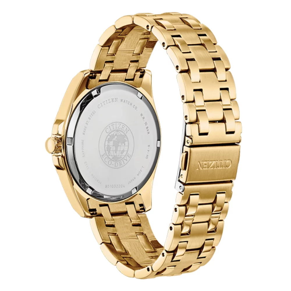 Montre Citizen Corso - Or & Bleu