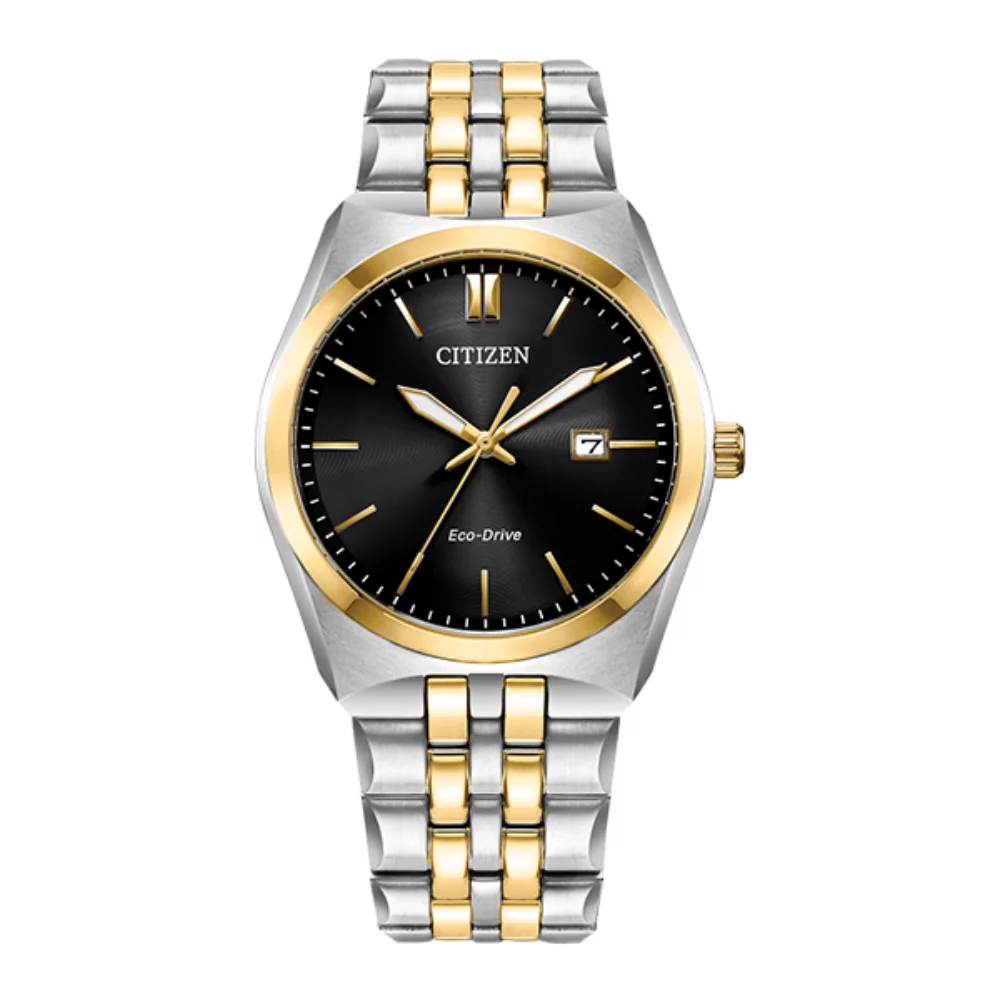 Montre Citizen Corso - Argent, Or & Noir