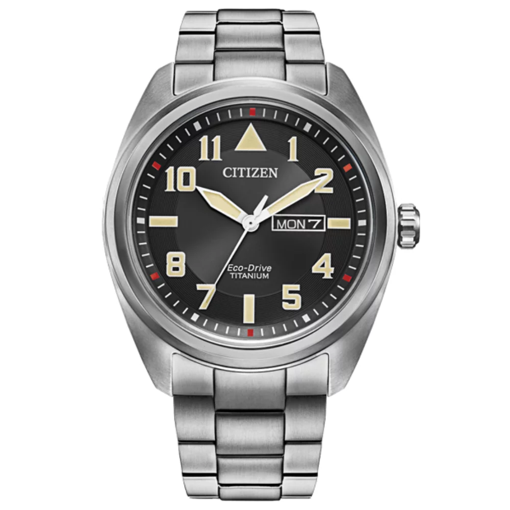 Montre Citizen Super Titanium - Argent & Noir