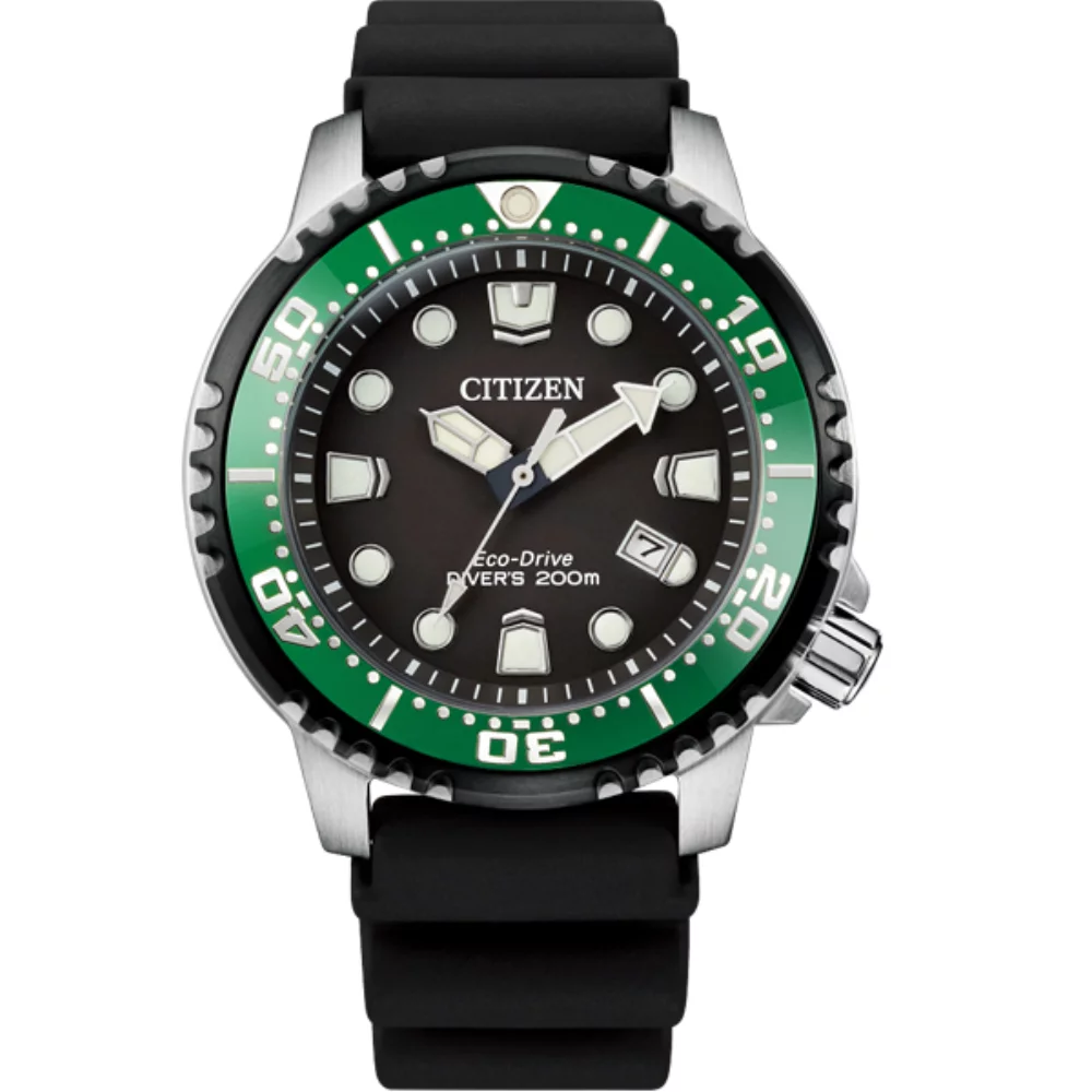 Montre de plongée professionnelle Citizen - Noir & Vert