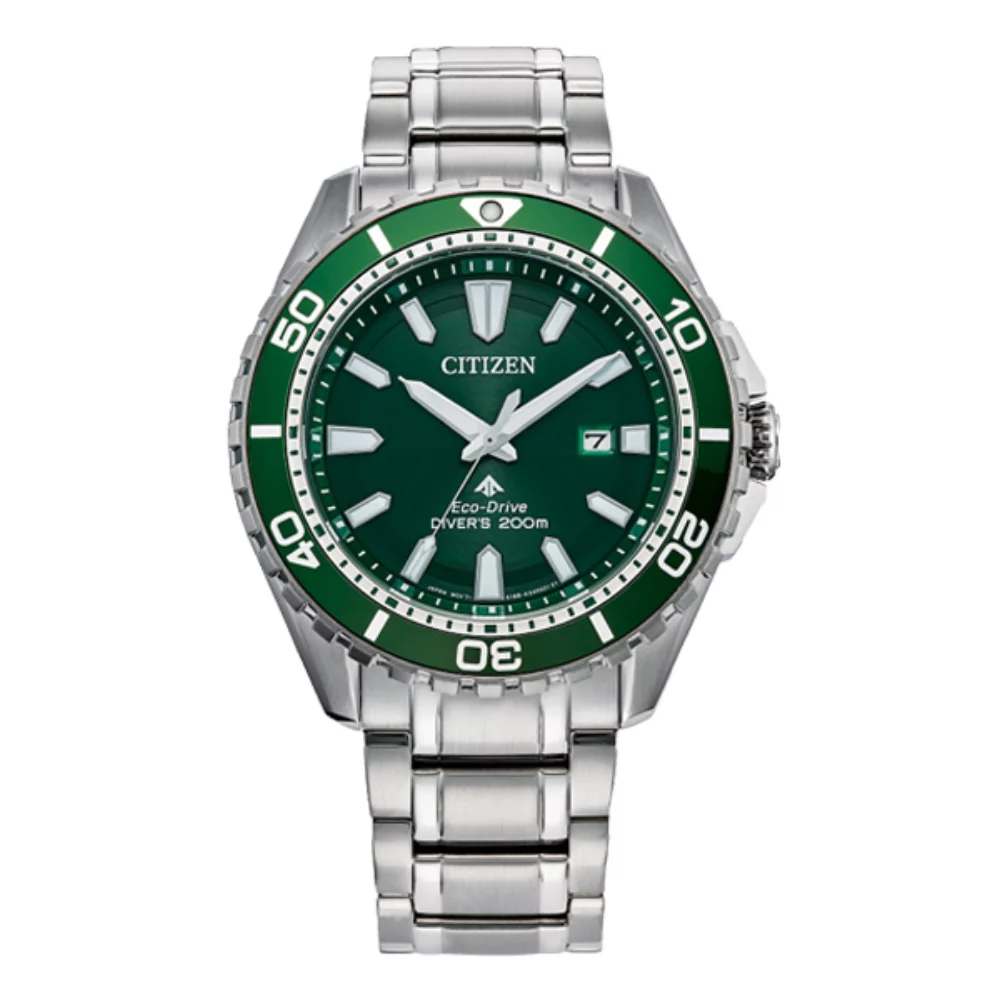 Montre Citizen Promaster Diver - Argent & Vert