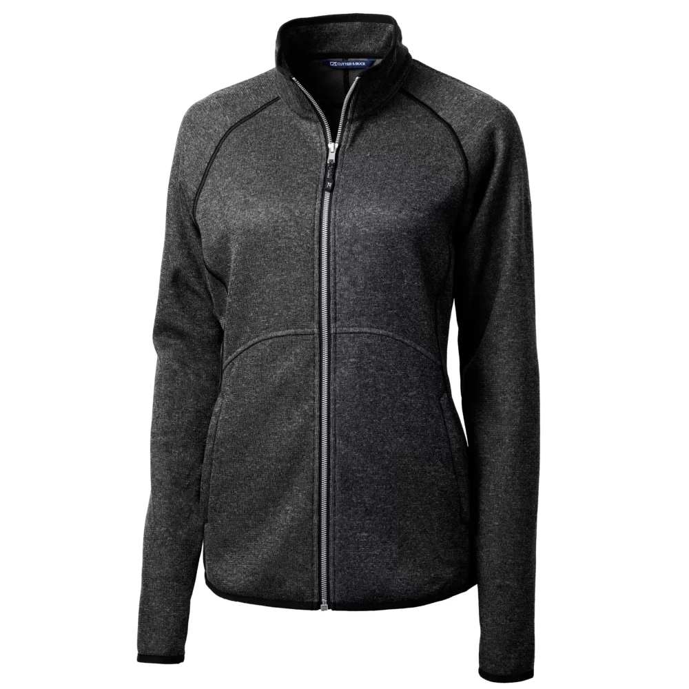 Veste zippée pour femme en tricot Cutter & Buck Mainsail