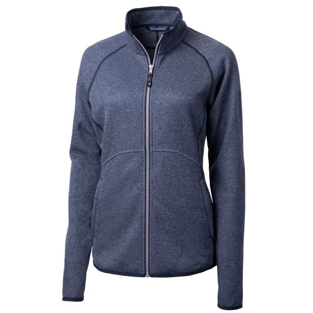 Veste zippée pour femme en tricot Cutter & Buck Mainsail