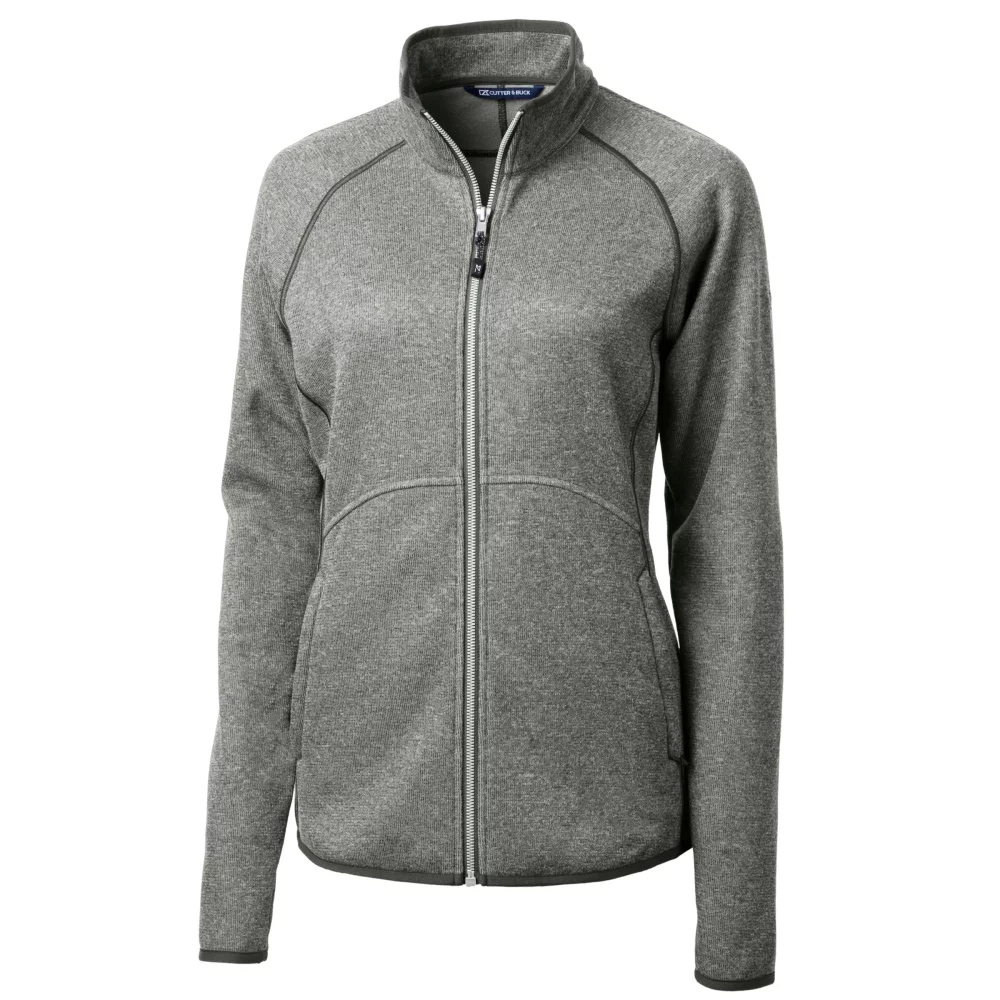 Veste zippée pour femme en tricot Cutter & Buck Mainsail