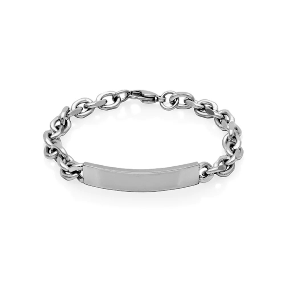 Bracelet CJ Steelx 9mm en argent