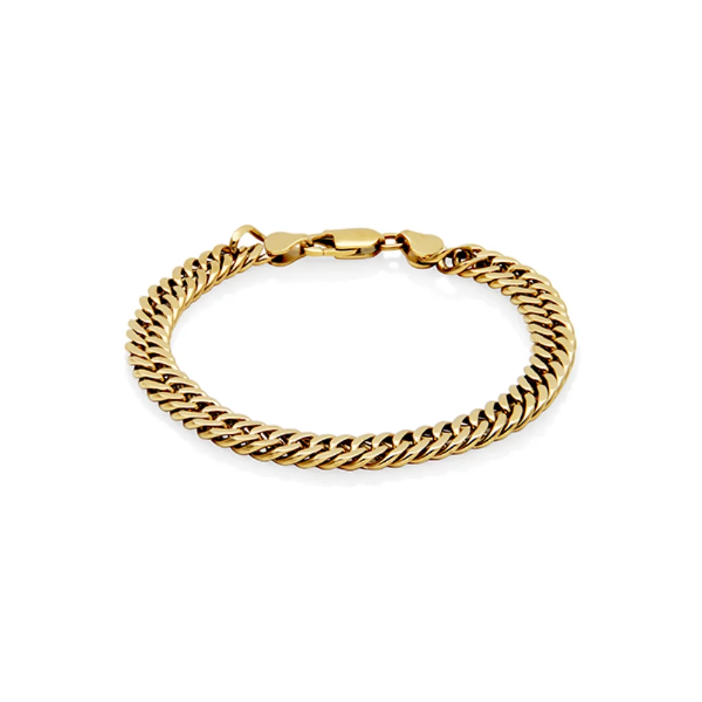 CJ Steelx 8mm Curb Chain - Gold