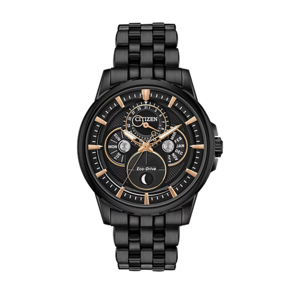 Citizen Watch Calendrier - Black & Gold