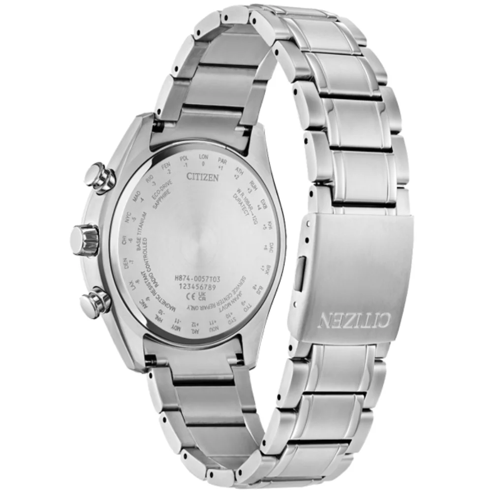Montre Citizen Avion - Argent & Noir