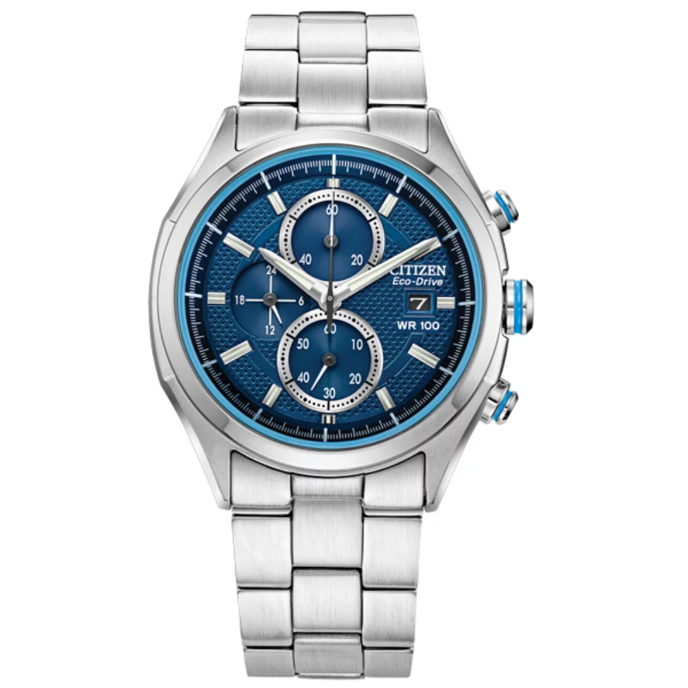 Citizen Watch Weekender - Silver & Blue