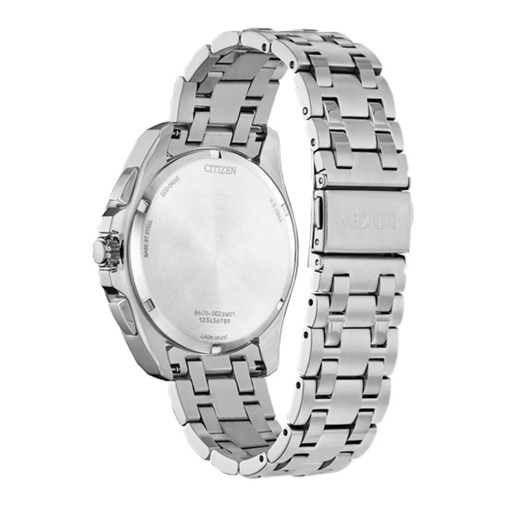 Montre Citizen Peyten Chrono - Argent et Bleu