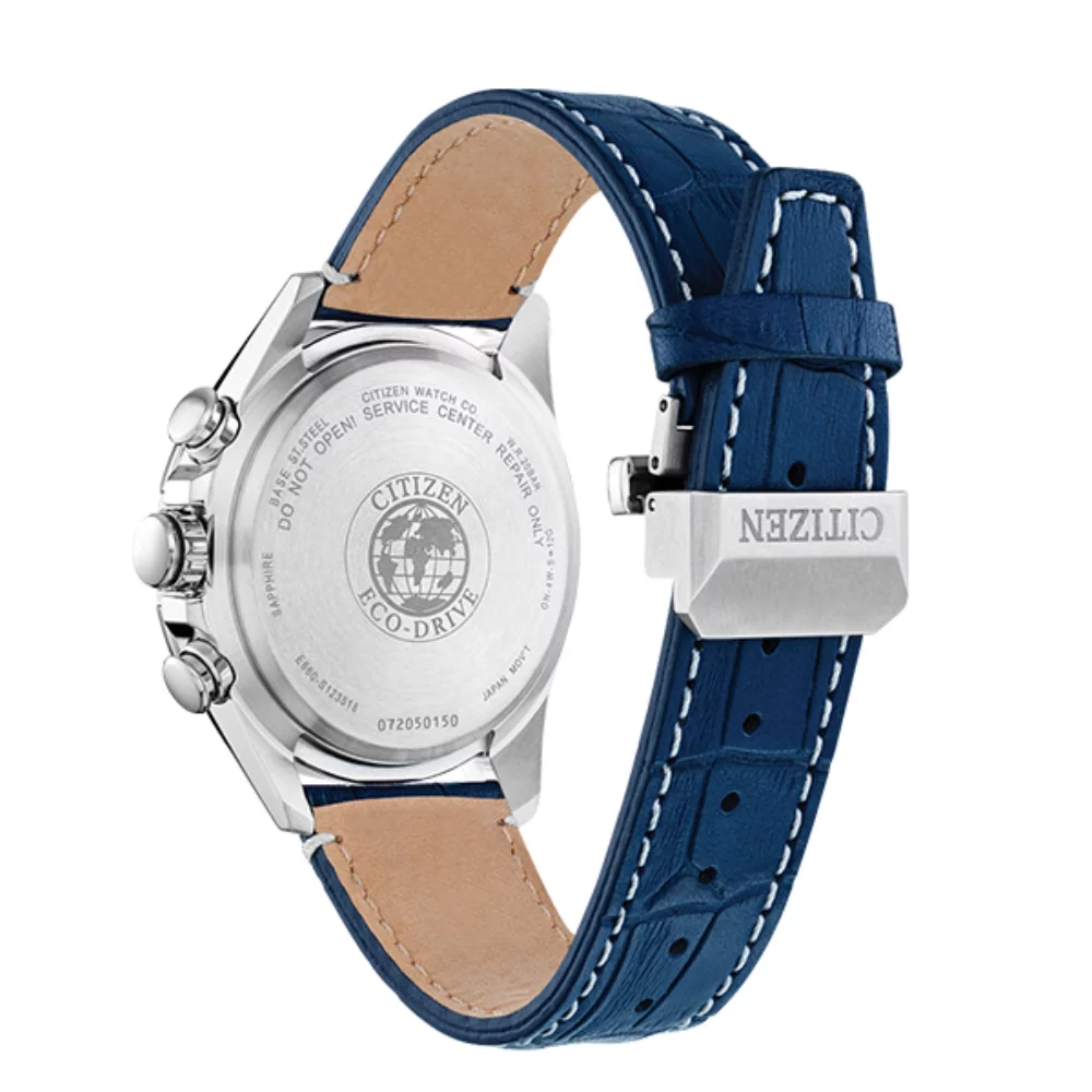 Montre Citizen Perpetual Chrono A-T Radio Contrôlée - Bleue