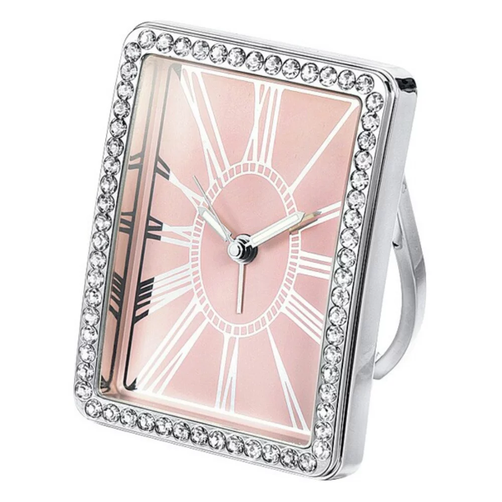 Matsuda Pink Desktop Alarm Clock