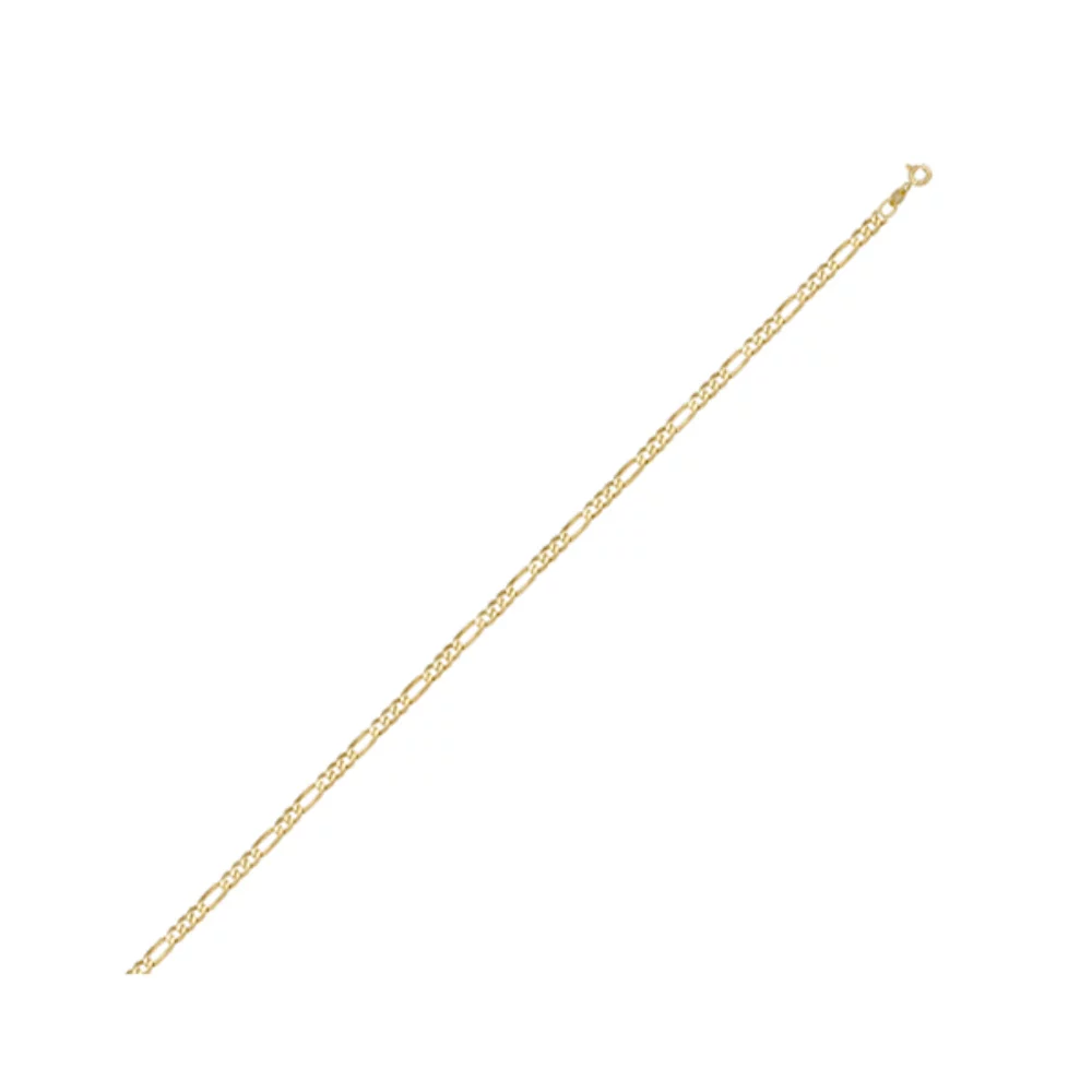 18" 18K Gold Figaro Necklaces - 1.9 gm