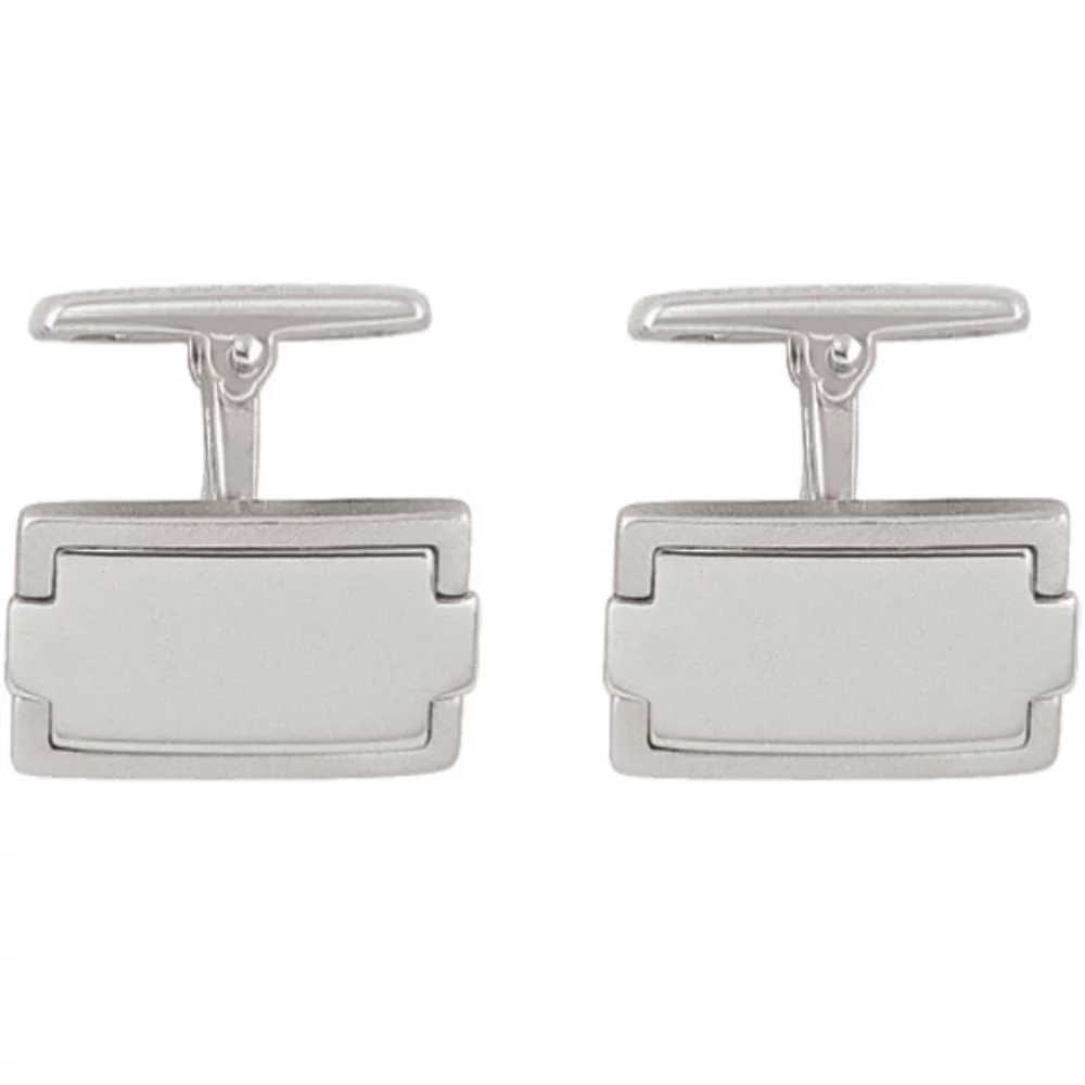 Sterling Silver Cufflinks - Square