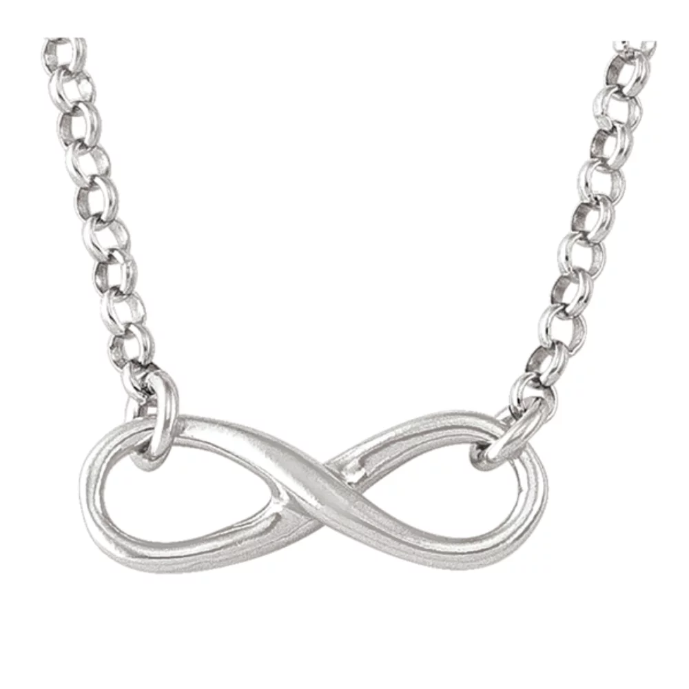 Sterling silver fashion Necklaces with Pendants - Infinite Love