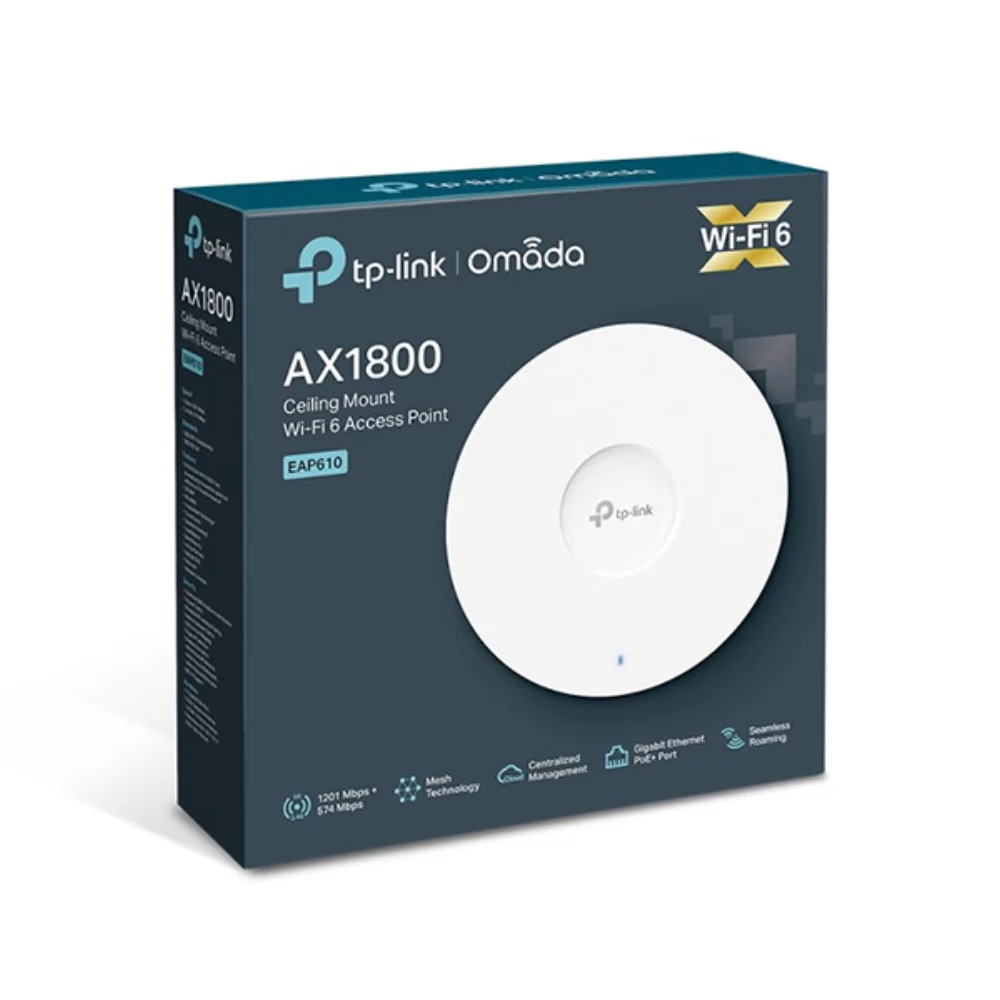 AX1800 Wireless Dual Band Ceiling Mount Access Point
