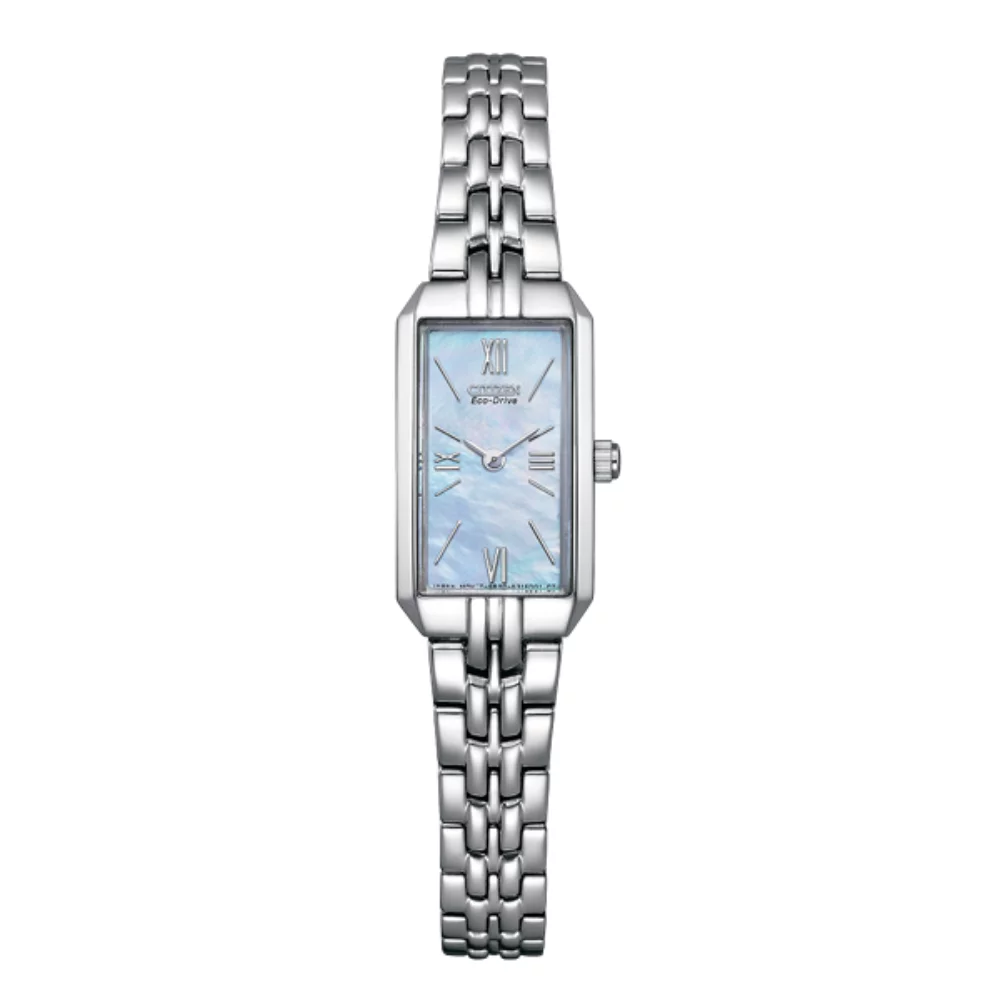 Montre Citizen Ladies Classic Baguette Silver - Nacre