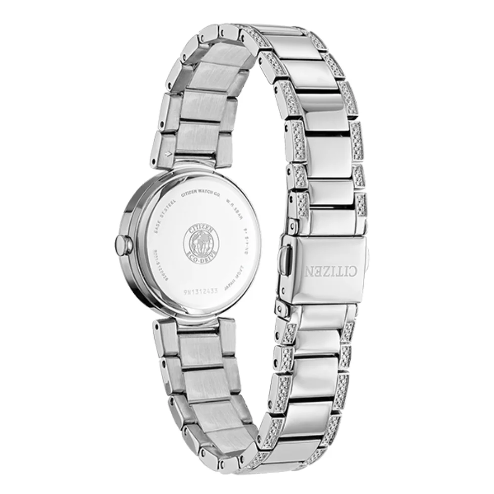 Montre Citizen Silhouette Crystal - Argent & Bleu