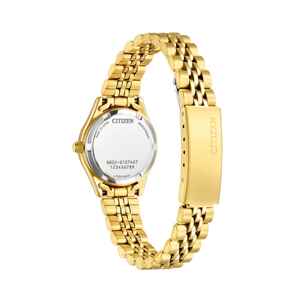 Montre pour dames de la collection Citizen EQ0532-55E Quartz - Or