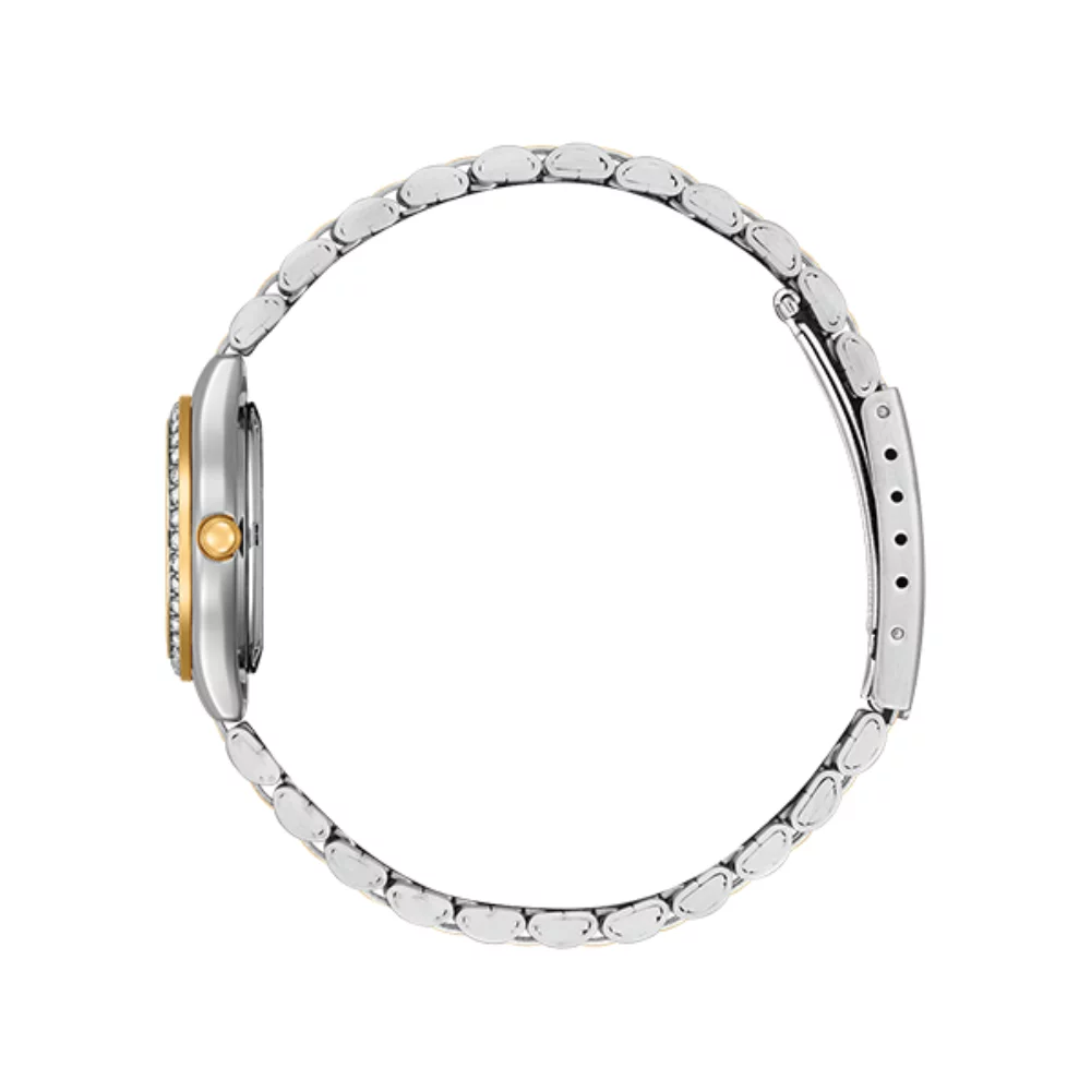 Montre pour dames de la collection Citizen EQ0539-56Y Quartz - Argent et Or