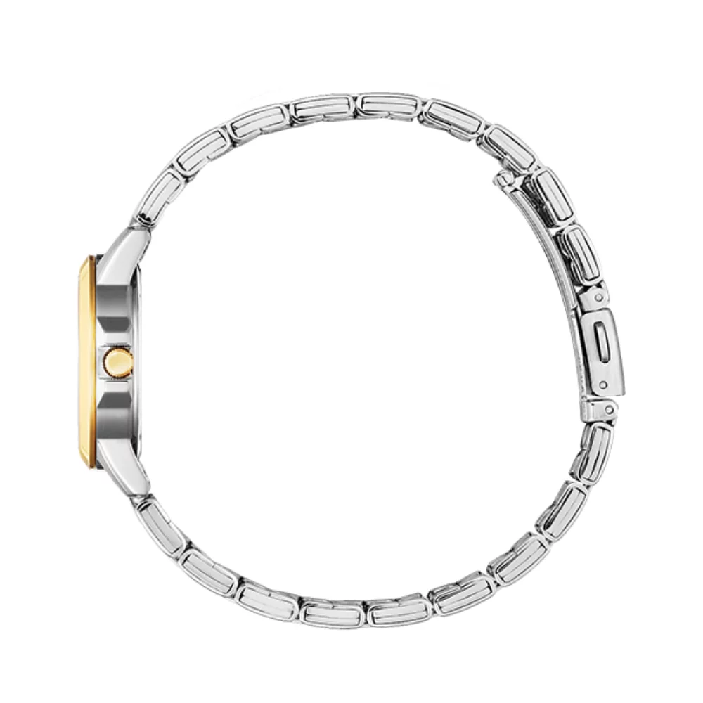 CITIZEN EQ0605-53A Quartz Collection Ladies Watch - Rose Gold and Silver