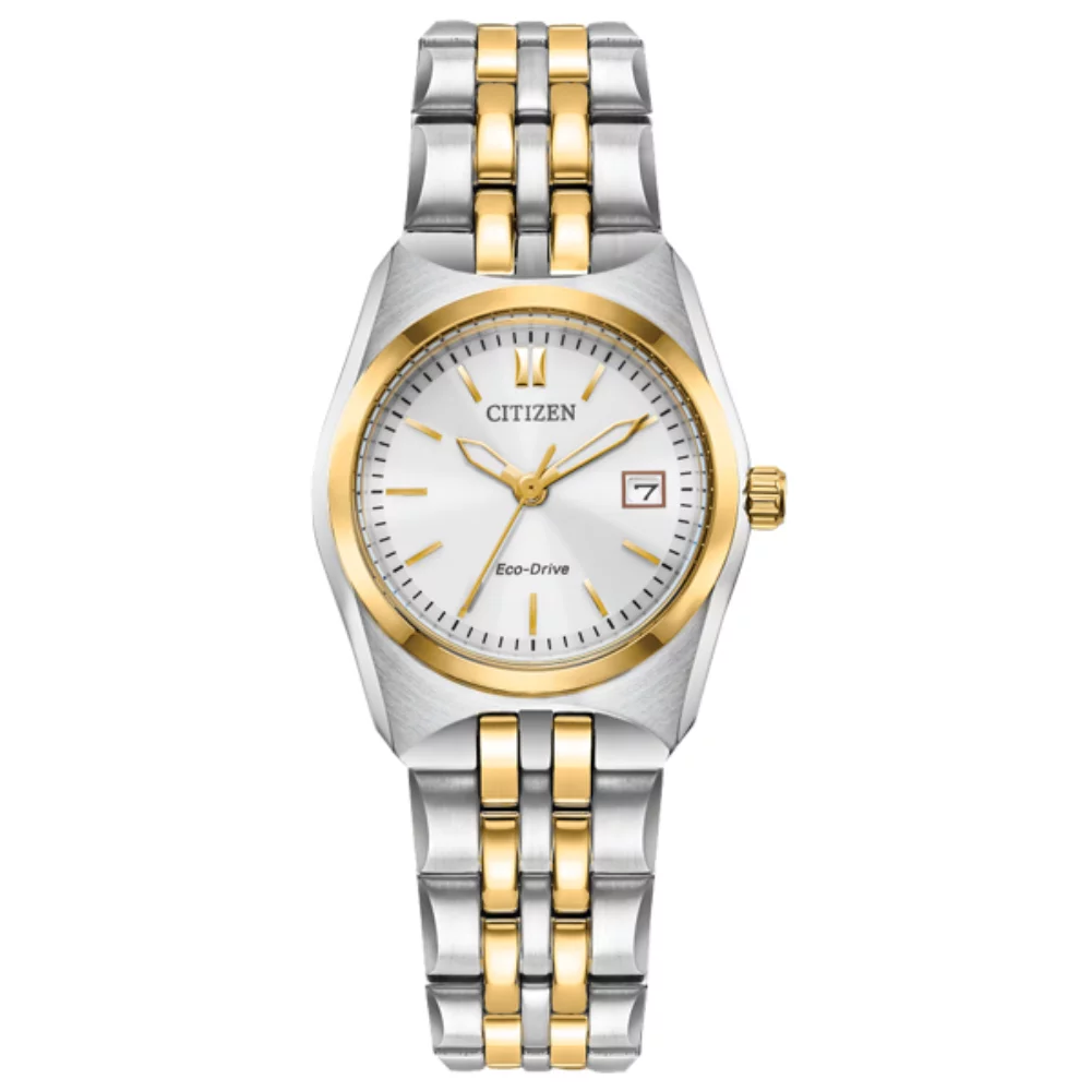 Montre Citizen Corso Classic pour dames - Or et argent