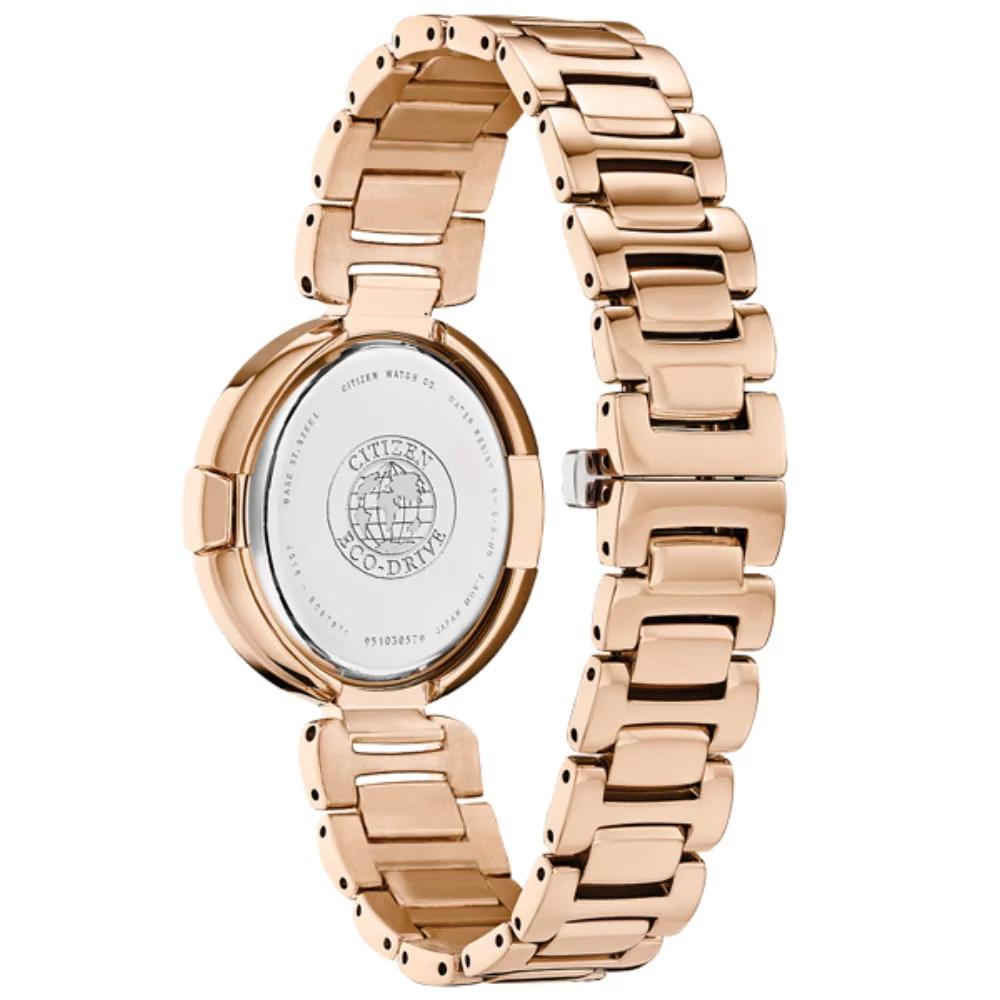 Montre Citizen Capella - 54 diamants - Or rose