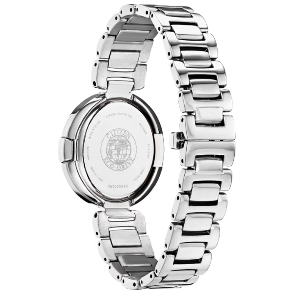 Montre Citizen Capella - 10 diamants - nacre argentée