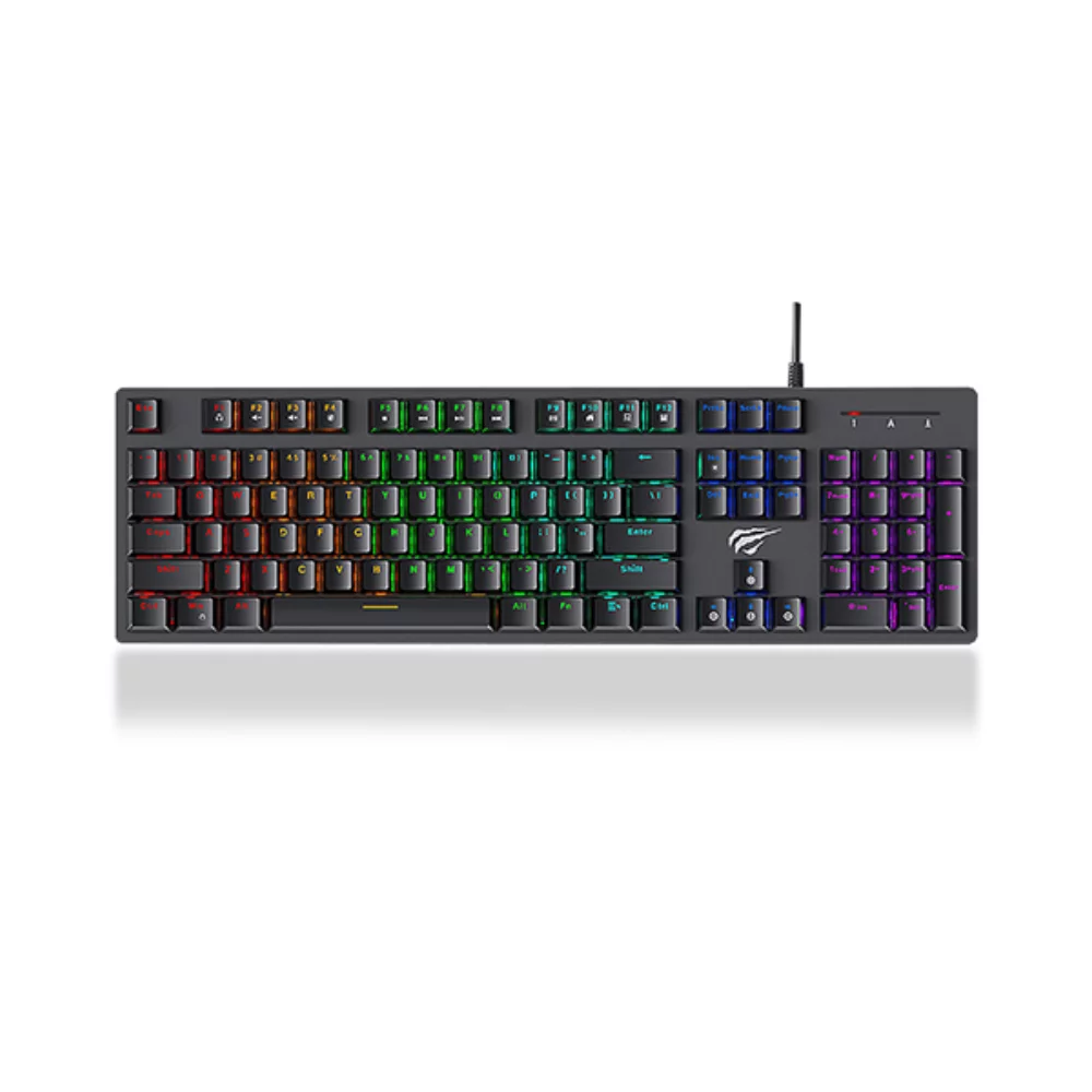 Clavier mécanique filaire RGB HAVIT-KBKB858L