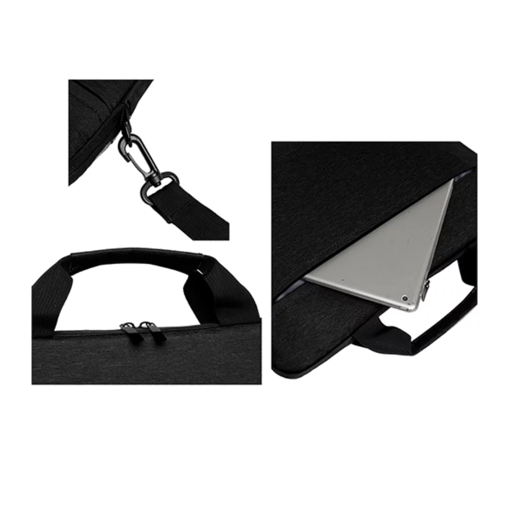 Speedex B003 15.6 Multi-Functional Laptop Shoulder and Hand Bag- Black