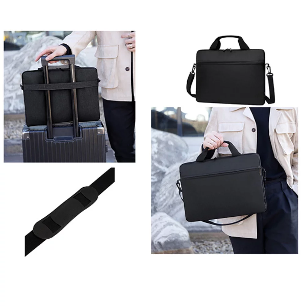 Speedex B003 15.6 Multi-Functional Laptop Shoulder and Hand Bag- Black