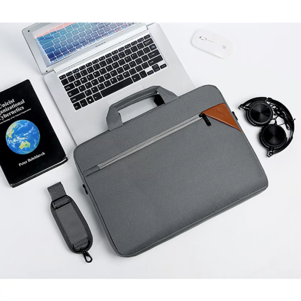 Speedex T60 15.6 Multi-Functional Laptop Shoulder and Hand Bag-Gray